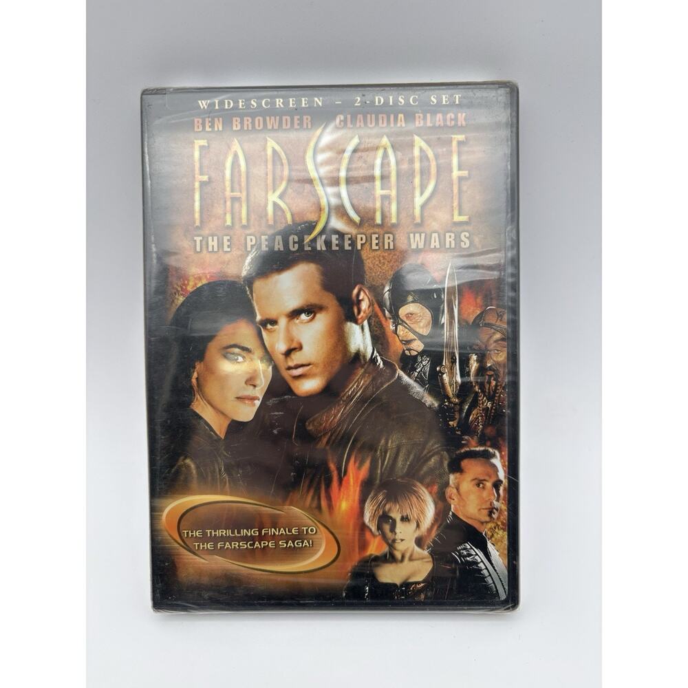 FARSCAPE: The Peacekeeper Wars DVD New Sealed 2 Discs 2004 WS Sci-fi, Sealed